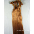 100 S 20" Nail TIP HUMAN HAIR EXTENSIONS 16 ash